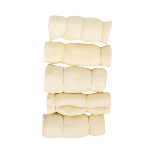 Plain Beef Cheek Rolls Dog Chews - Doglicious Bakery Bites