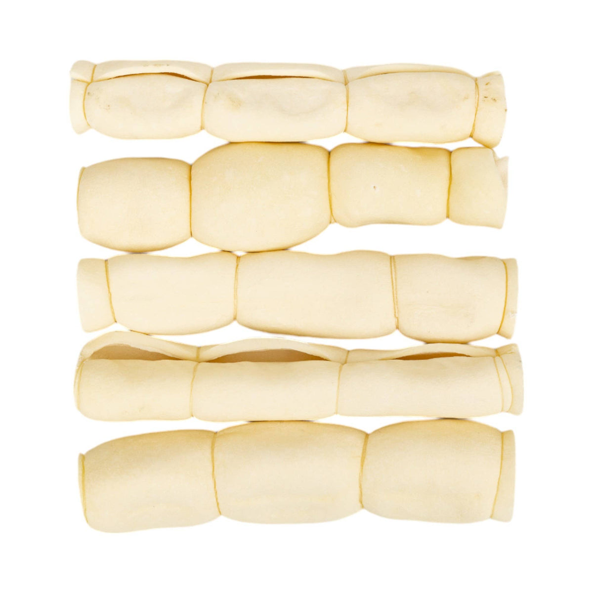 Plain Beef Cheek Rolls Dog Chews - Doglicious Bakery Bites