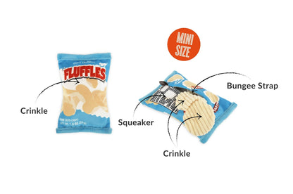 Play Pet Brands - MINI Snack Attack - Fluffles Chips - Doglicious Bakery Bites