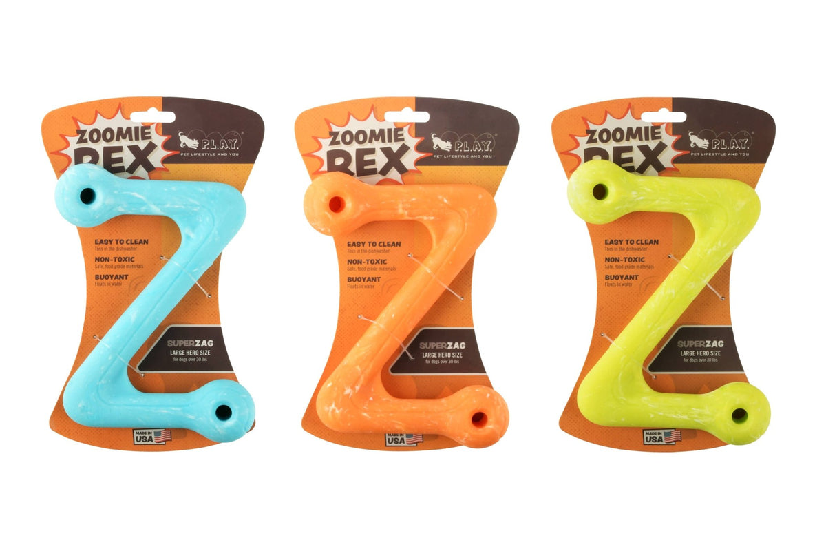 Play Pet Brands - ZoomieRex SuperZag - Doglicious Bakery Bites