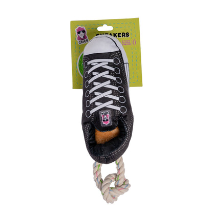Plush Sneaker Toy - Black - Doglicious Bakery Bites