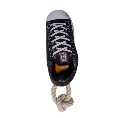 Plush Sneaker Toy - Black - Doglicious Bakery Bites