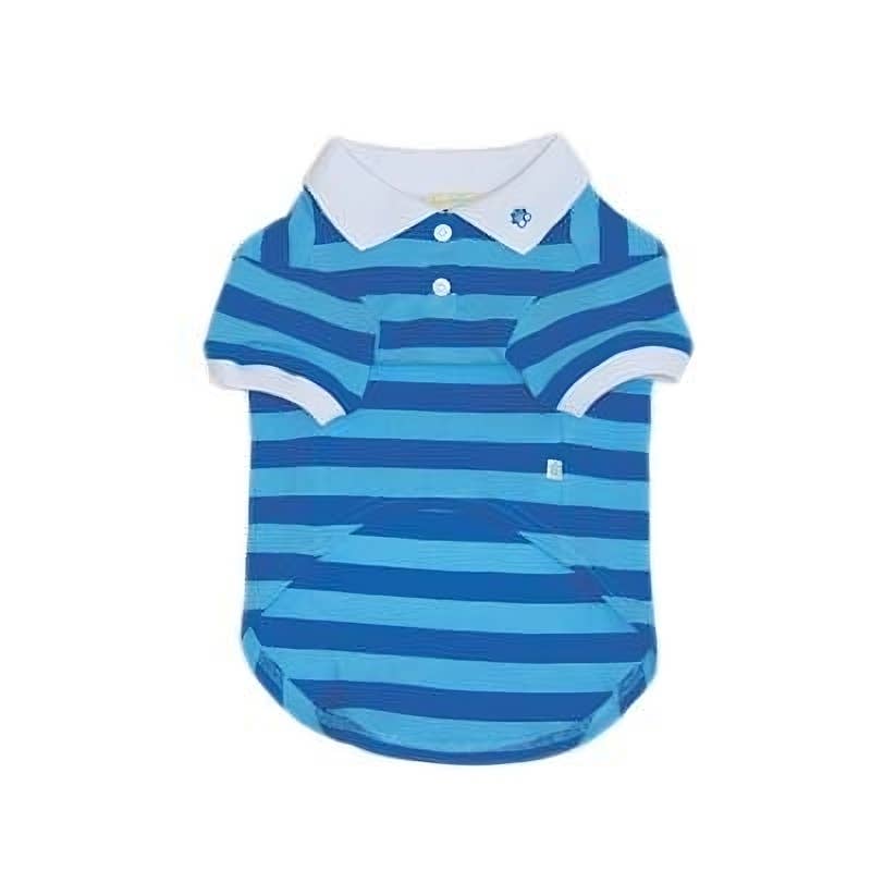PP Stripe Polo Shirt - Doglicious Bakery Bites