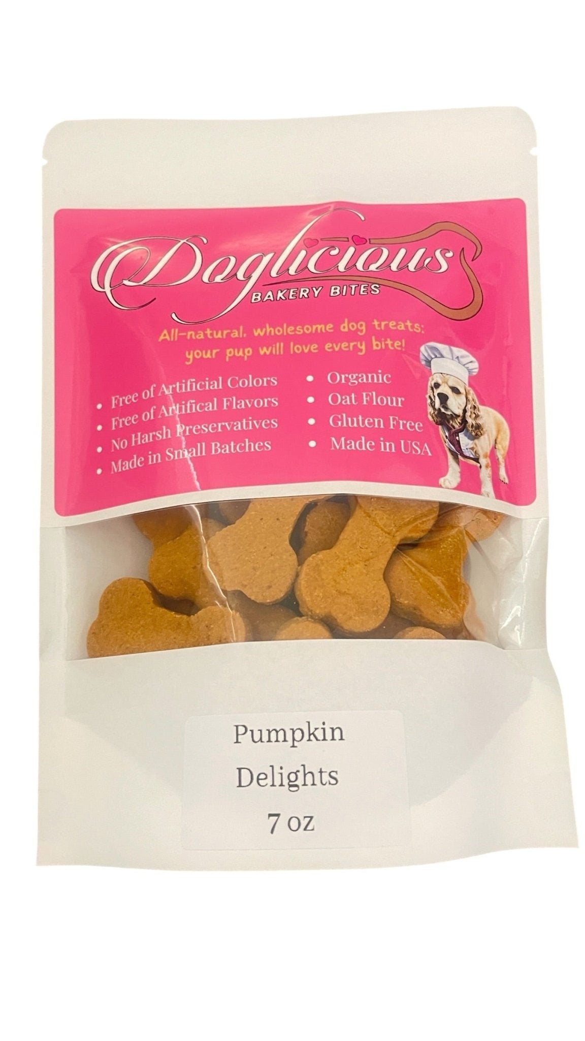 Pumpkin Delights - Doglicious Bakery Bites