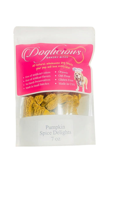 Pumpkin Spice Delights - Doglicious Bakery Bites