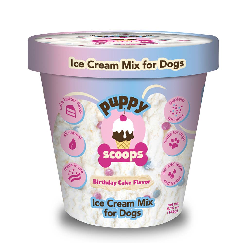 Puppy Scoops Ice Cream Mix - Doglicious Bakery Bites