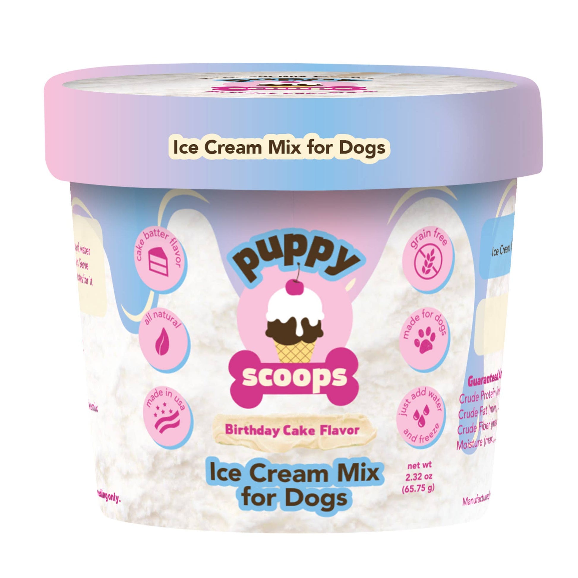 Puppy Scoops Ice Cream Mix - Doglicious Bakery Bites