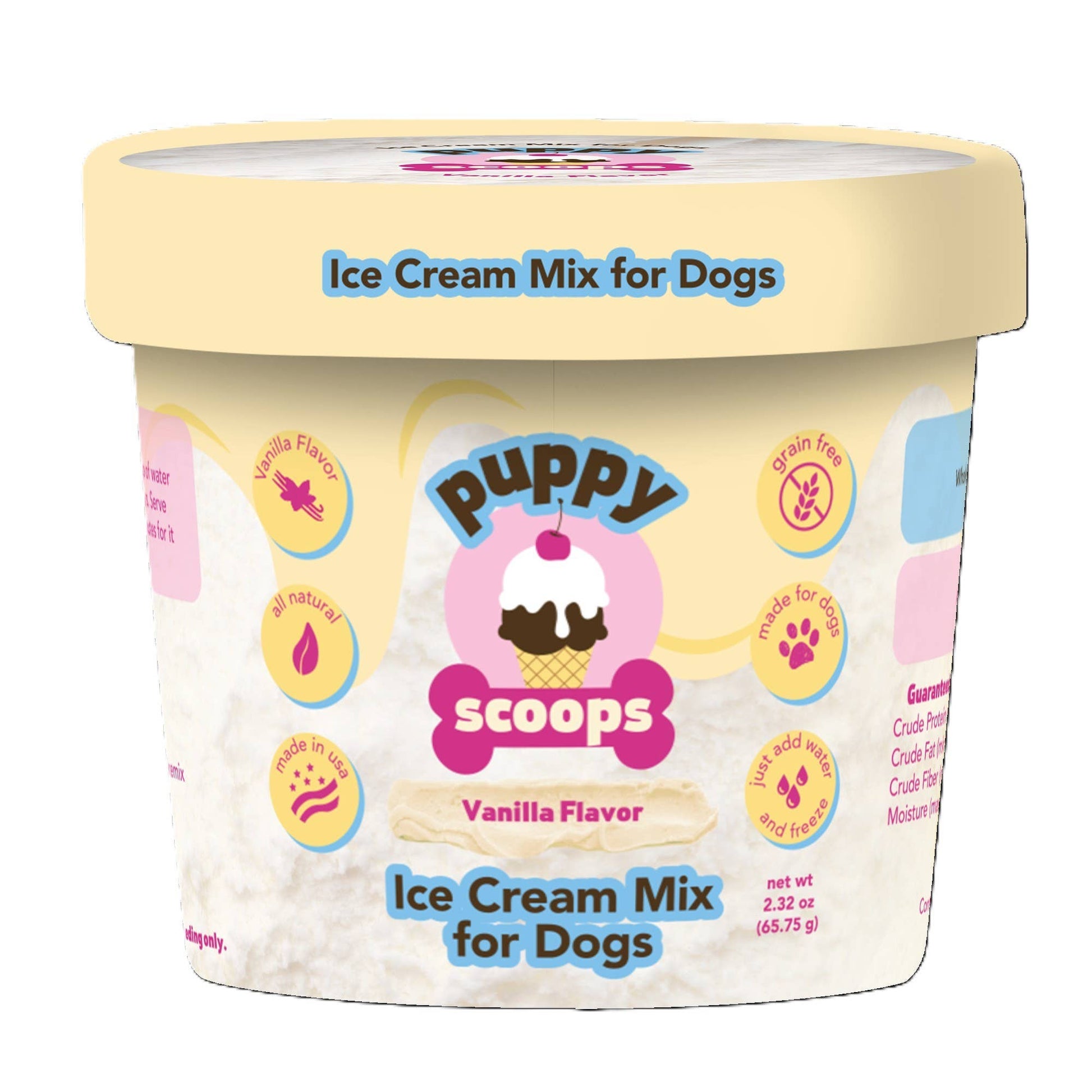 Puppy Scoops Ice Cream Mix - Doglicious Bakery Bites