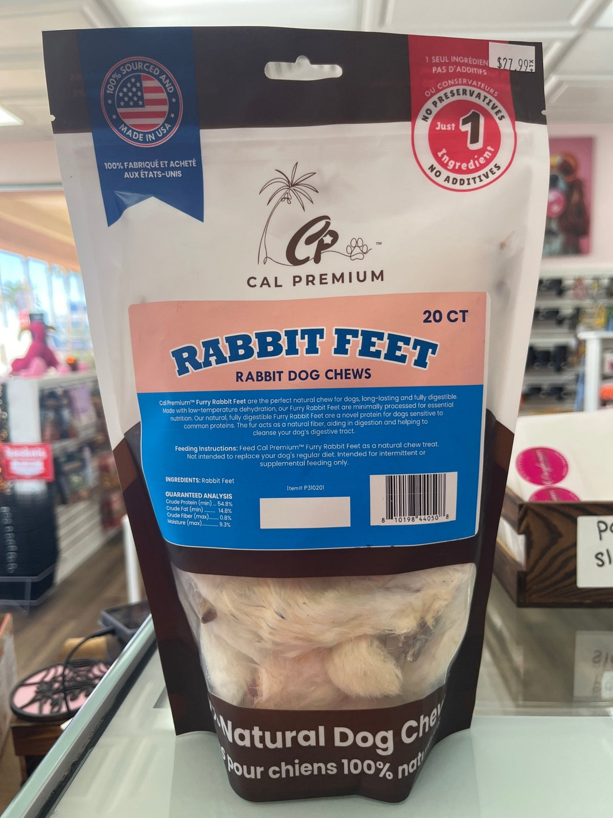 Rabbit Feet - Large Bag - Doglicious Bakery Bites