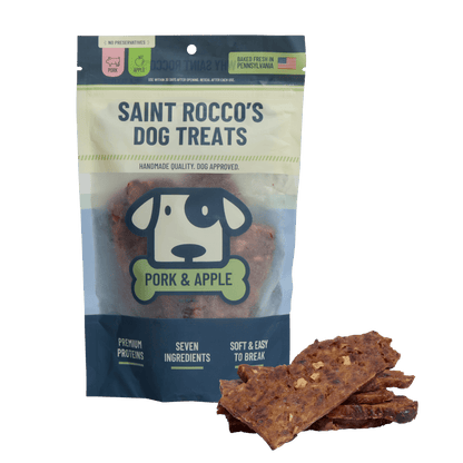 Saint Rocco's Treats - Pork and Apple - Doglicious Bakery Bites