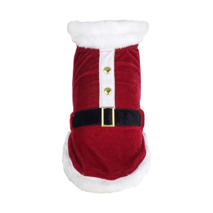 Santa Dog Coat for Christmas - Doglicious Bakery Bites