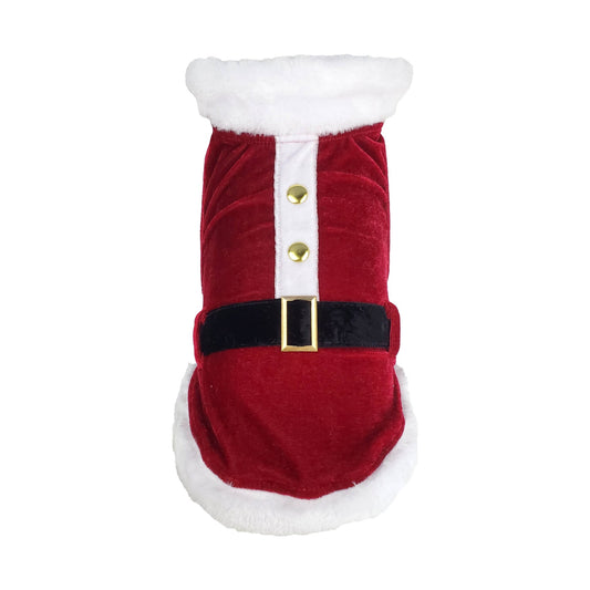 Santa Dog Coat for Christmas - Doglicious Bakery Bites
