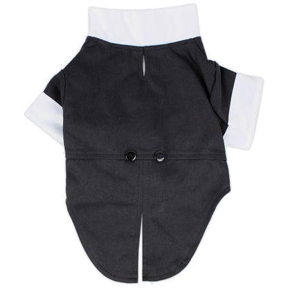 Satin Party Tux – Elegant Formal Dog Tuxedo - Doglicious Bakery Bites