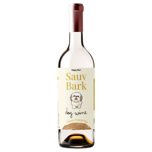 Sauv Bark Dog Wine | Coconut Water - Doglicious Bakery Bites