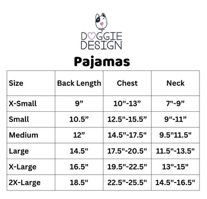 Soft Dog Pajamas - Dinos Fun! - Doglicious Bakery Bites