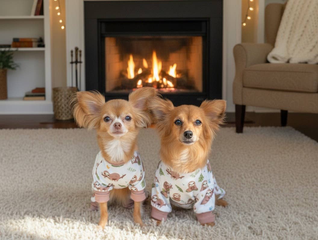 Soft Dog Pajamas - Sloths - Doglicious Bakery Bites