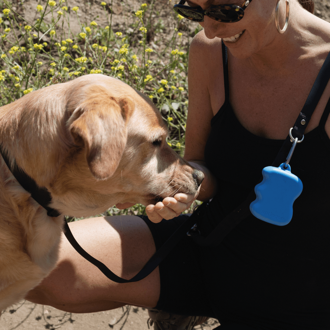 Squeeze Silicone Dog Treat Dispenser - Doglicious Bakery Bites