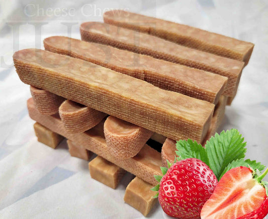 Strawberry Large Himalayan Yak - 3.5oz - Doglicious Bakery Bites