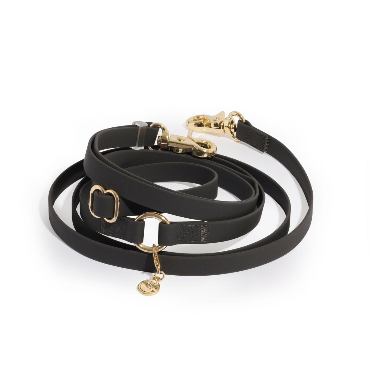 SUNNY TAILS - Ember Black 4-in-1 Convertible Hands Free Cloud Dog Leash - Doglicious Bakery Bites