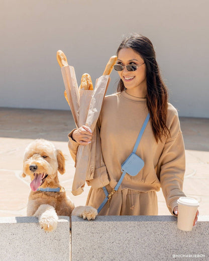 SUNNY TAILS - Malibu Blue Waterproof Dog Collar - Doglicious Bakery Bites
