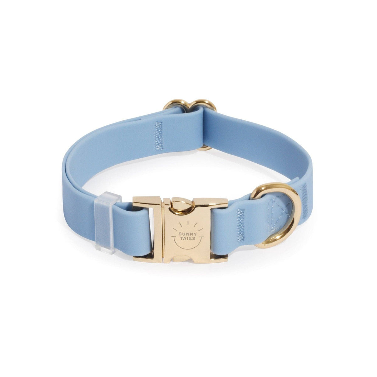 SUNNY TAILS - Malibu Blue Waterproof Dog Collar - Doglicious Bakery Bites