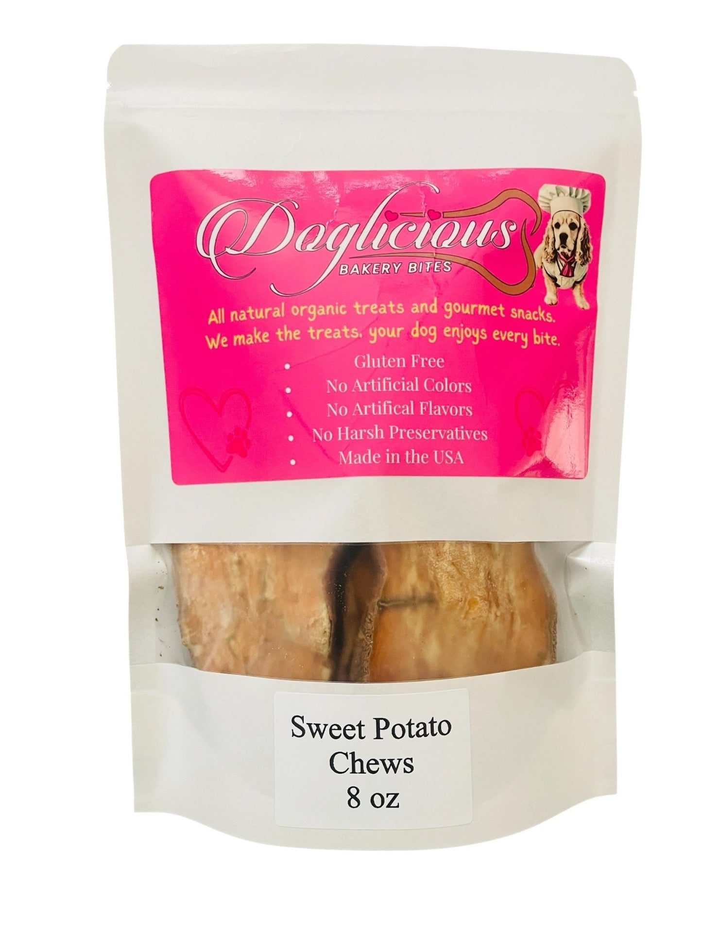 Sweet Potato Chews - Doglicious Bakery Bites