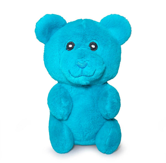 ThoozyPet Gummy Bear Plush Dog Toy Blue 6" - Doglicious Bakery Bites