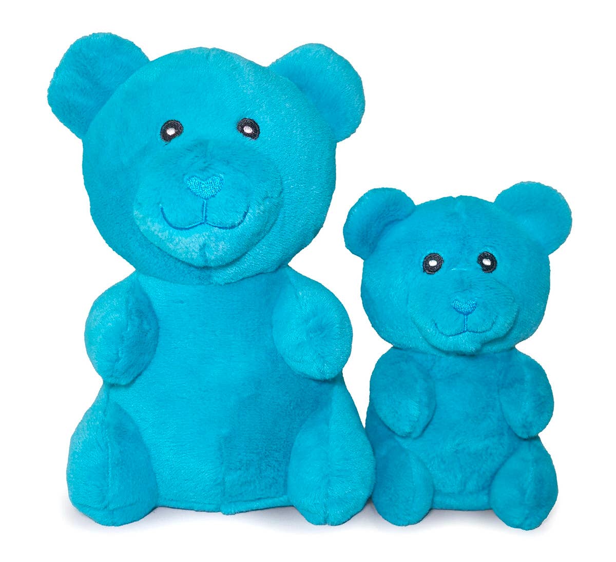 ThoozyPet Gummy Bear Plush Dog Toy Blue 6" - Doglicious Bakery Bites