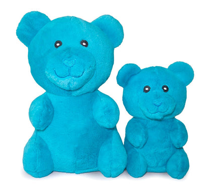 ThoozyPet Gummy Bear Plush Dog Toy Blue 6" - Doglicious Bakery Bites