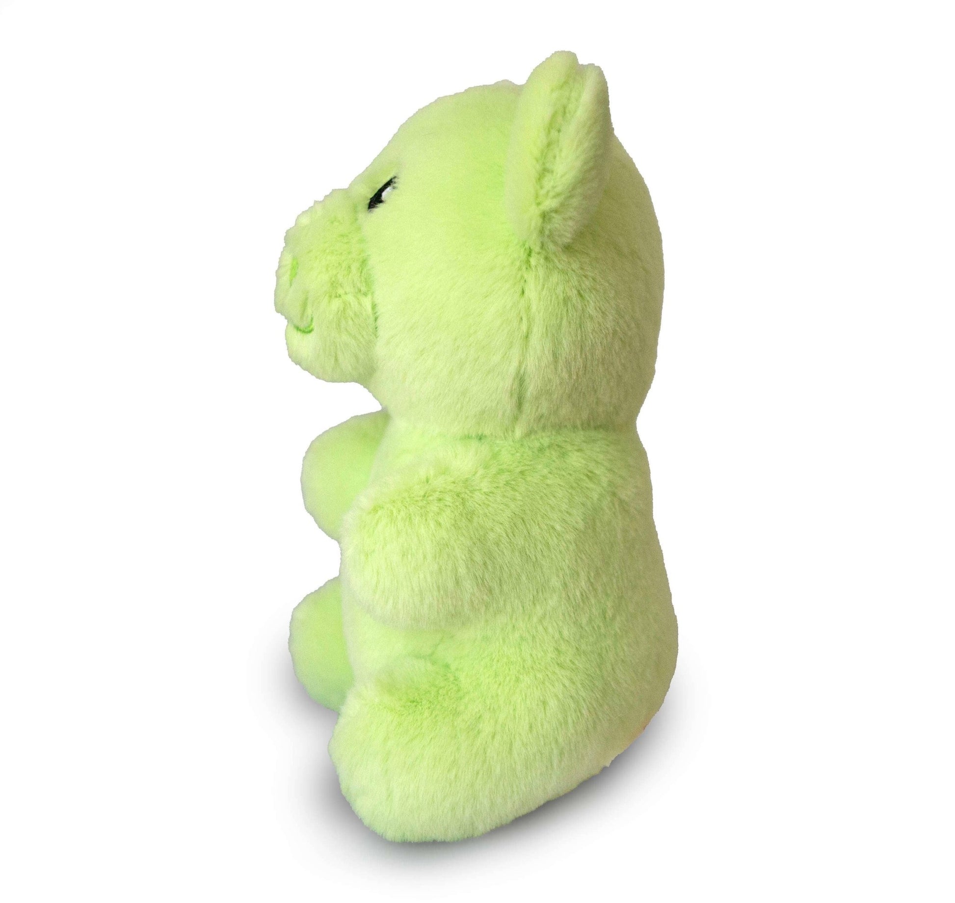 ThoozyPet Gummy Bear Plush Dog Toy Green 6" - Doglicious Bakery Bites