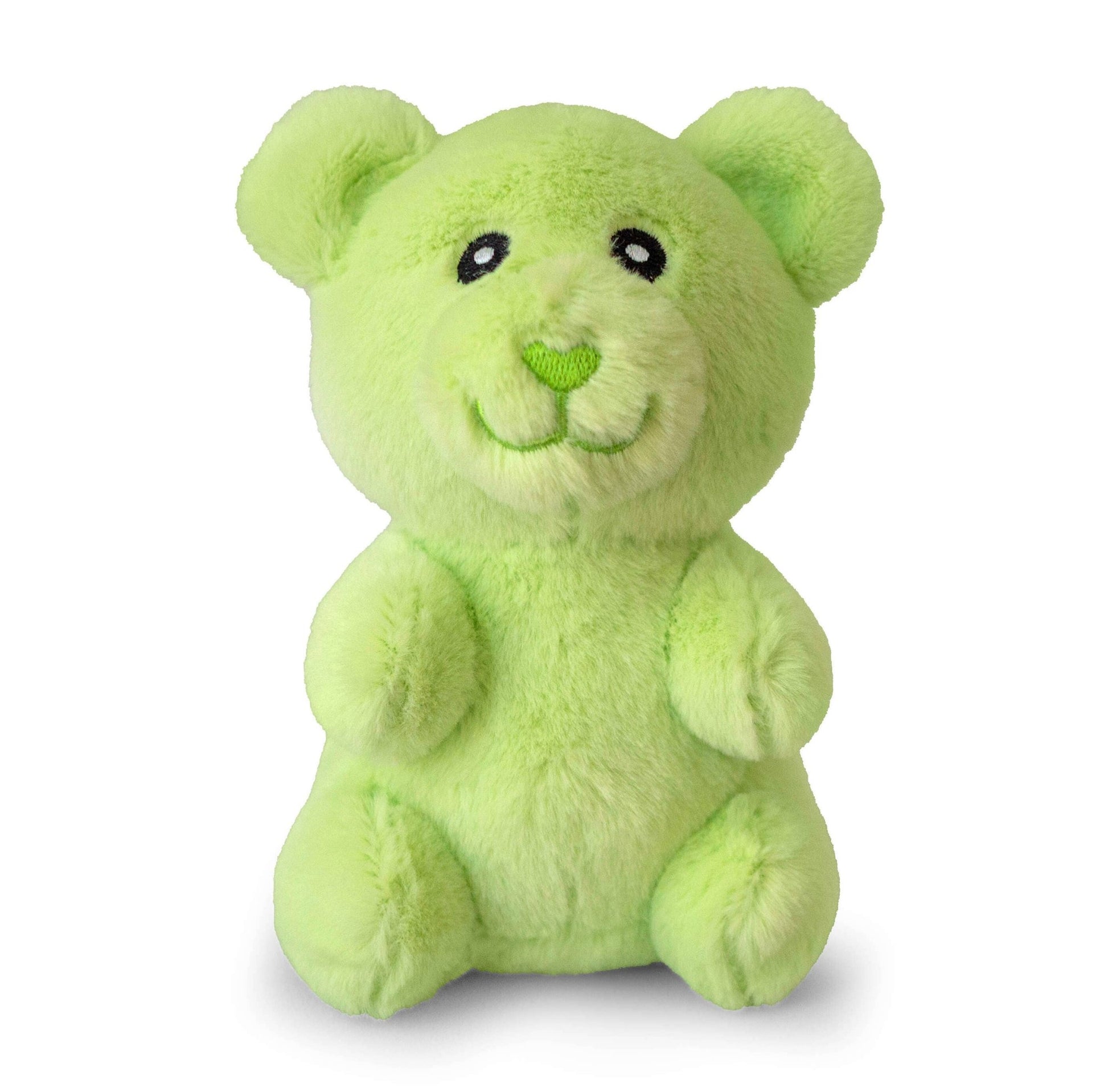 ThoozyPet Gummy Bear Plush Dog Toy Green 6" - Doglicious Bakery Bites