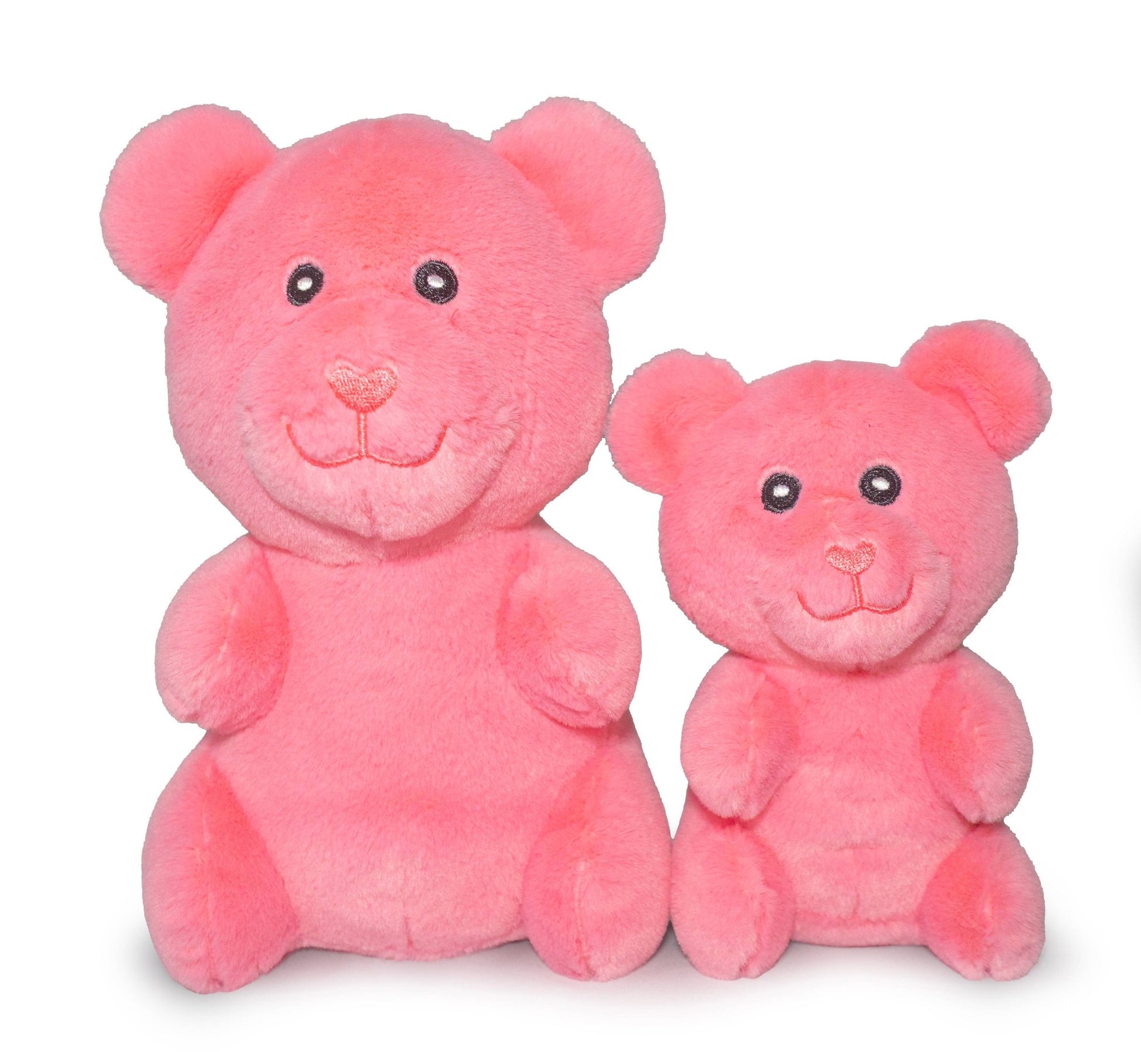 ThoozyPet Gummy Bear Plush Dog Toy Pink 6" - Doglicious Bakery Bites