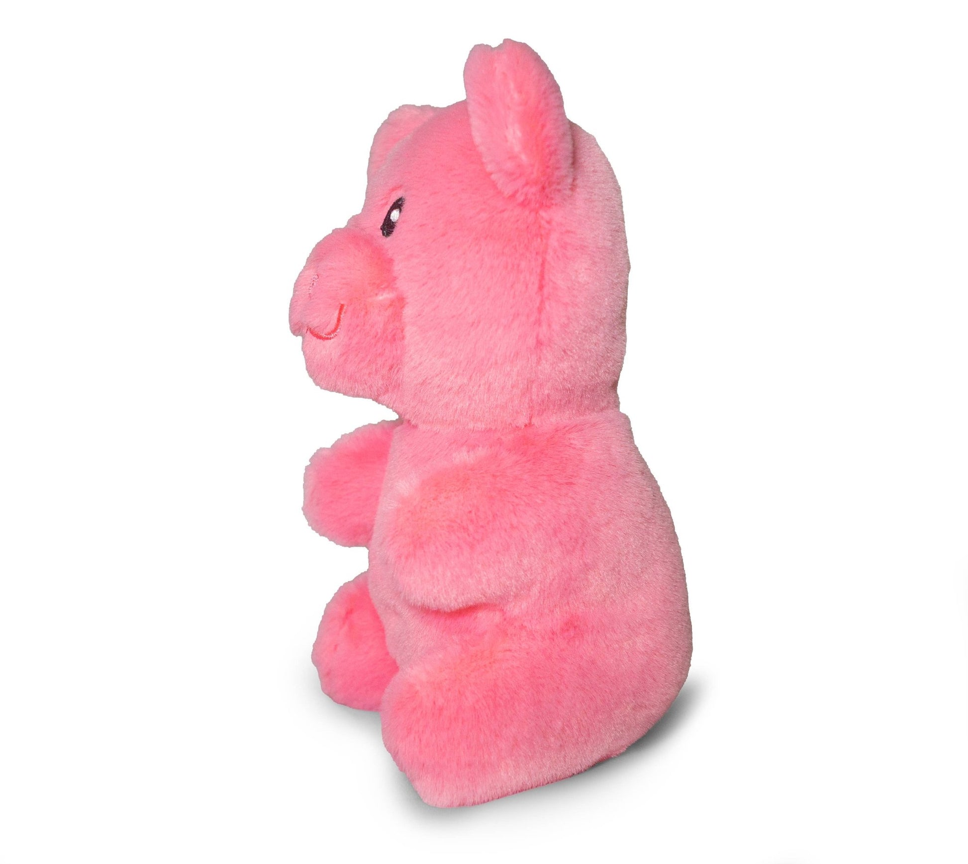 ThoozyPet Gummy Bear Plush Dog Toy Pink 6" - Doglicious Bakery Bites