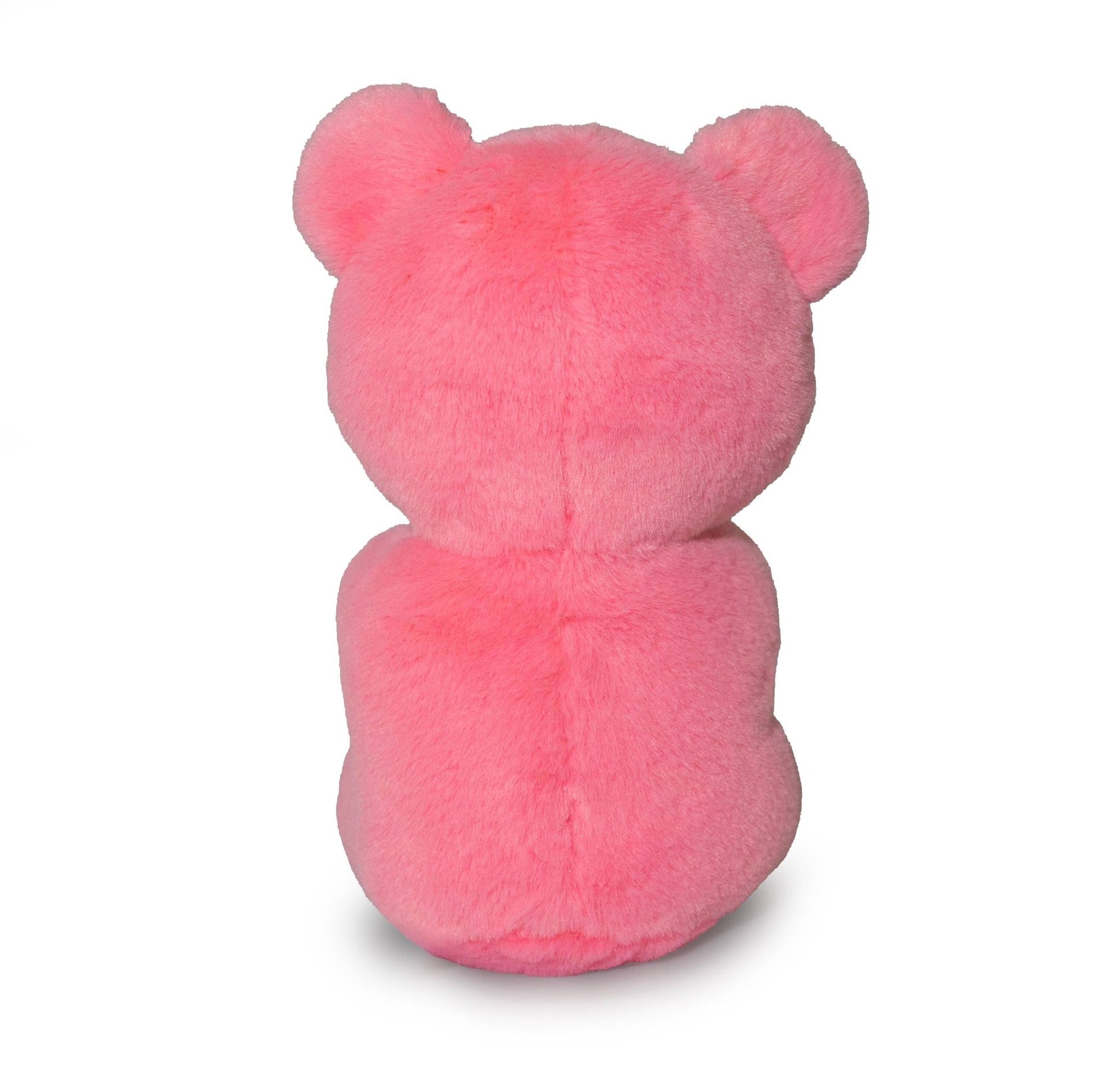 ThoozyPet Gummy Bear Plush Dog Toy Pink 6" - Doglicious Bakery Bites