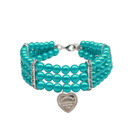 Three - Row Pearl Sniffany Dog Necklace - Doglicious Bakery Bites