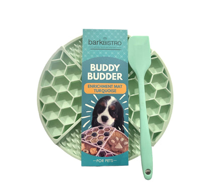 Turquoise  +  Pink Lickmats + Spatula (Purple OOS) - Doglicious Bakery Bites