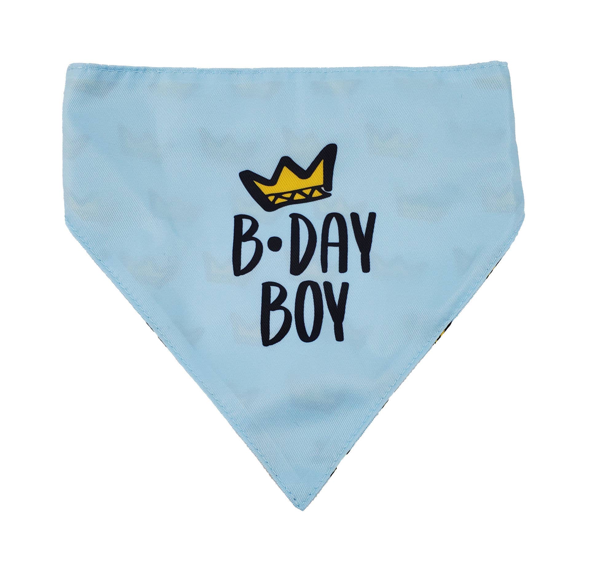 Two Sided Bandana - Birthday Boy - Doglicious Bakery Bites