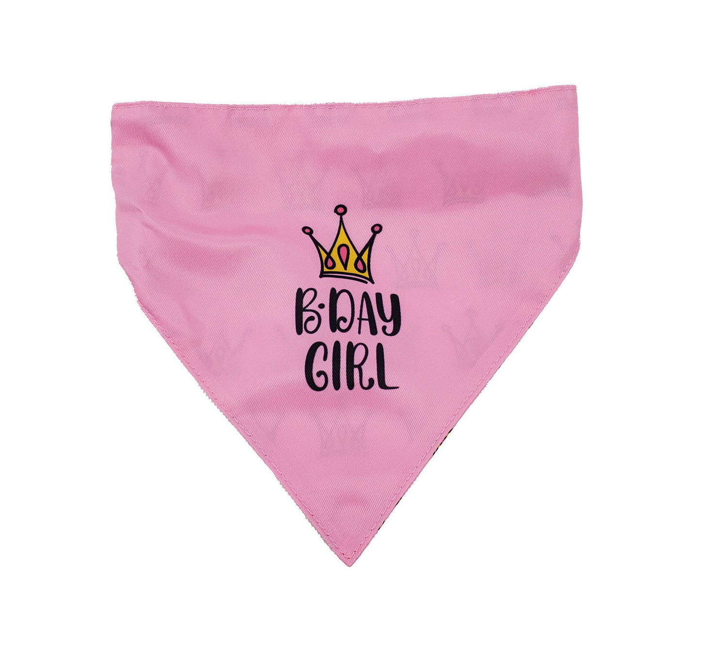 Two Sided Bandana - Birthday Girl - Doglicious Bakery Bites