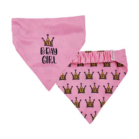 Two Sided Bandana - Birthday Girl - Doglicious Bakery Bites