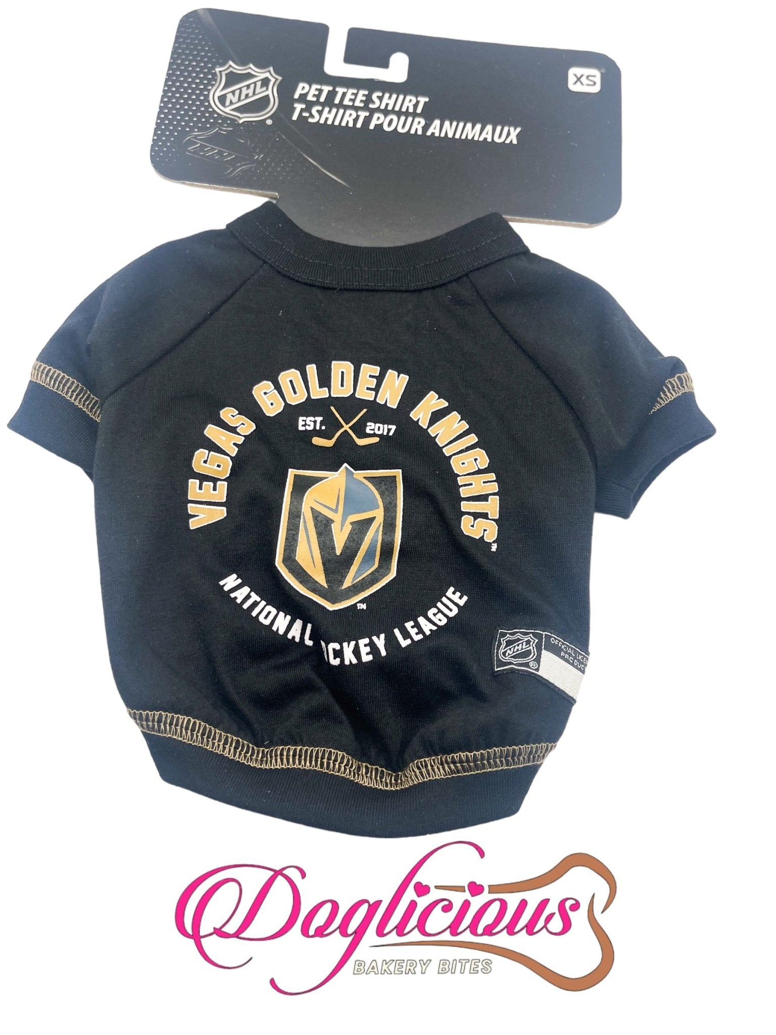 VEGAS Golden Knights t-shirt - Doglicious Bakery Bites