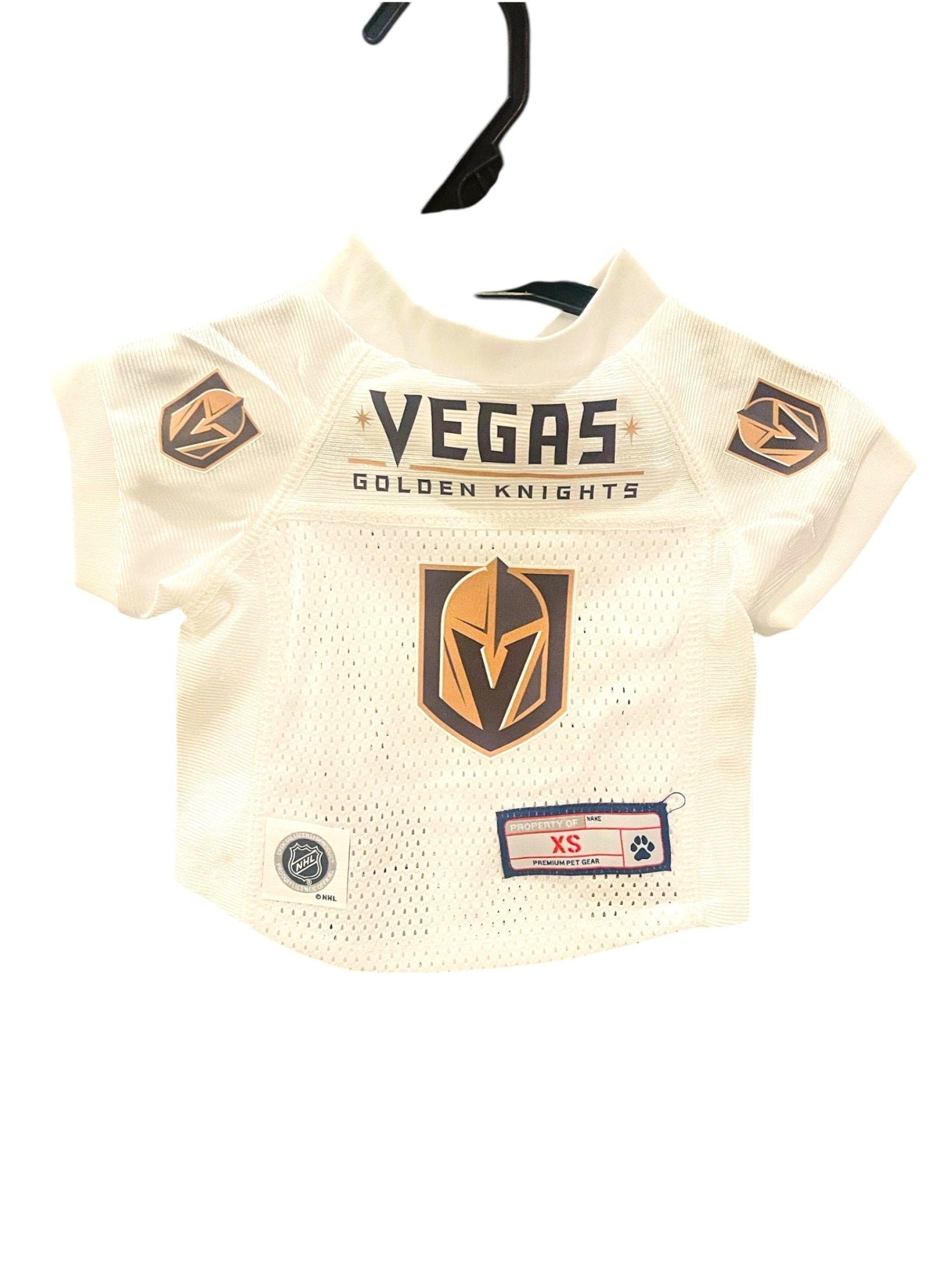 VGK JERSEY -White – Doglicious Bakery Bites