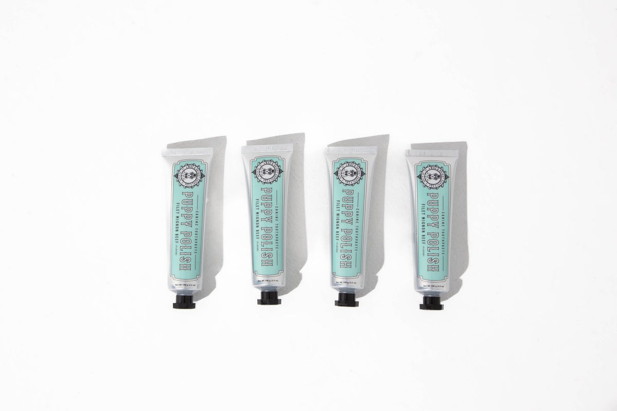 Wag & Bright Supply Co. - Puppy Polish Toothpaste - Filet Mignon (Beef) - Doglicious Bakery Bites