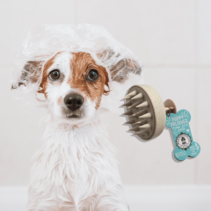Wag & Bright Supply Co. - Puppy Polisher Eco Shampoo Brush - Doglicious Bakery Bites