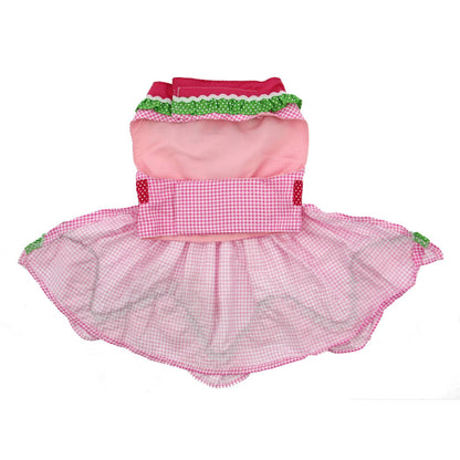 Watermelon Dog Harness Dress w/ Matching Leash - Doglicious Bakery Bites
