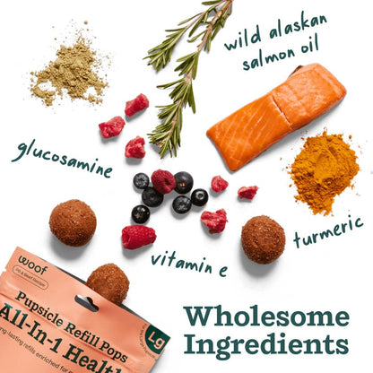 Woof - All-in-1 Wellness Pops - Doglicious Bakery Bites