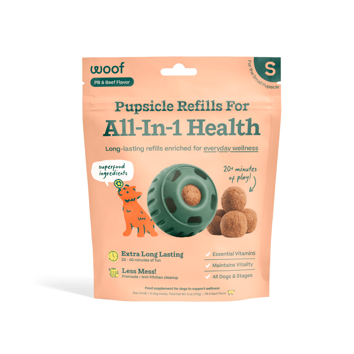 Woof - All-in-1 Wellness Pops - Doglicious Bakery Bites