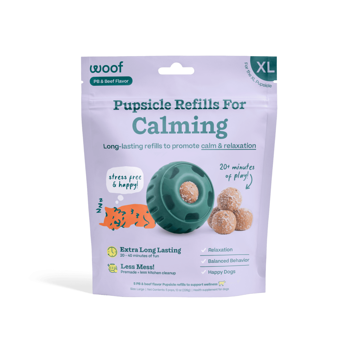 Woof - Calming Wellness Pops - Doglicious Bakery Bites