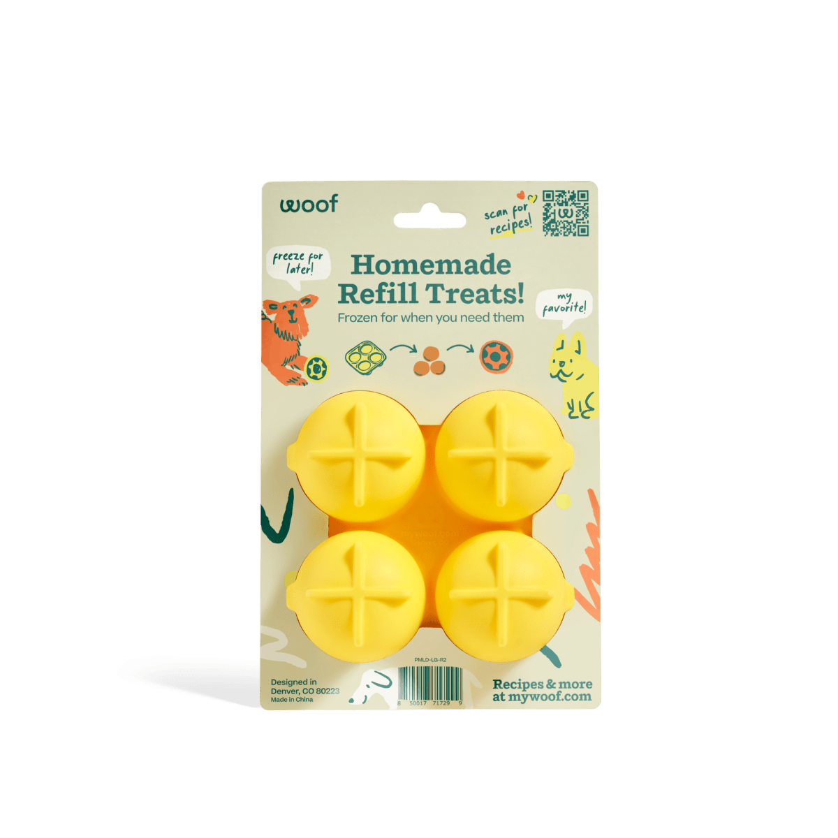Woof - Pupsicle Treat Tray - Doglicious Bakery Bites
