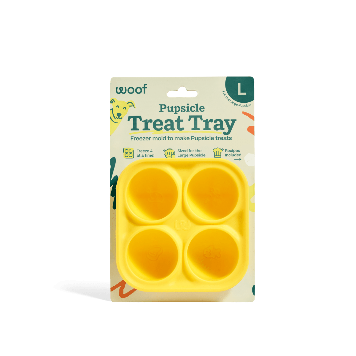 Woof - Pupsicle Treat Tray - Doglicious Bakery Bites
