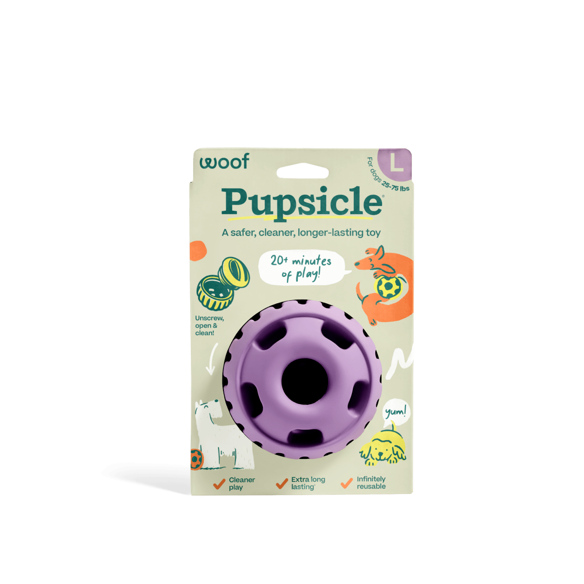 Woof - The Pupsicle - Lavender - Doglicious Bakery Bites